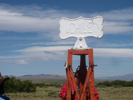 crossing the andes, chile into Argentina on the border